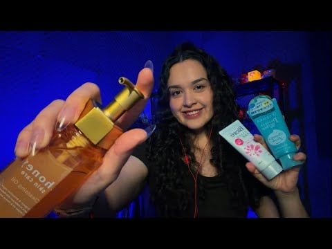 ASMR fazendo sua SKINCARE com produtos japoneses 🎌