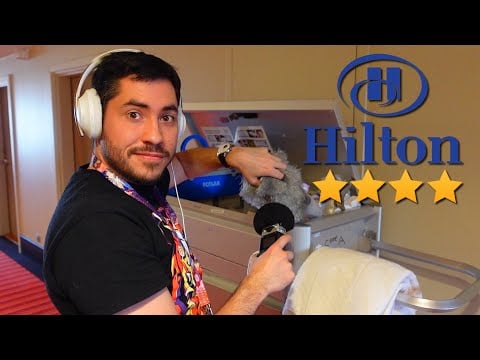 Faire un ASMR dans un HOTEL HILTON 4 étoiles