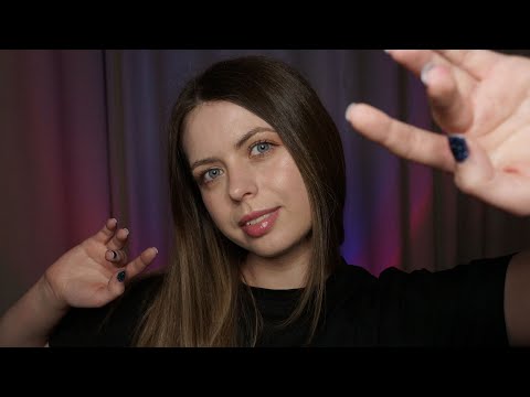 [ASMR] 👐 Hypnotizing Hand Movements For Your Best Sleep | Mouth Sounds, Hand movements