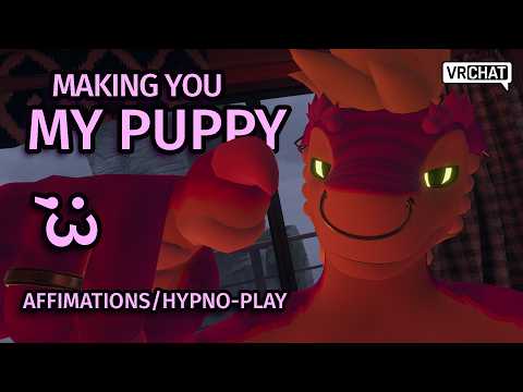 💜Making You My Puppy ASMR💜 (Listener Interaction)(Hypnosis)(FURRY ASMR)(SERGAL ASMR)