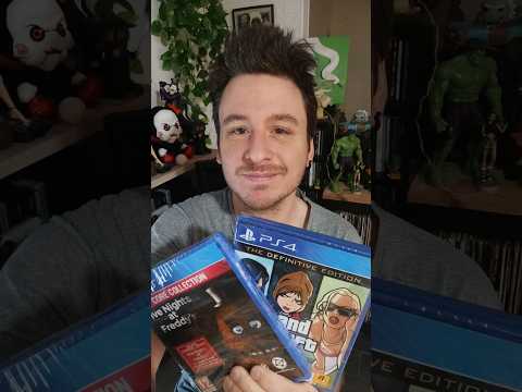 J'ai acheté des jeux PS4 #asmr #asmrfrançais #haul #fnaf #gta #playstation