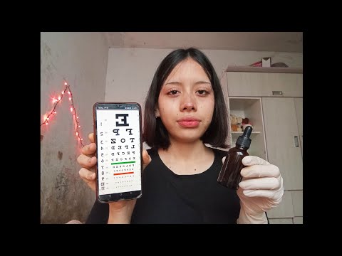 Asmr casero | roleplay examen de nervios craneales 🧠👩🏻‍⚕️