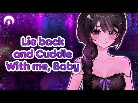 Sweet Girlfriend Snuggles You to Sleep with Soft Kisses🥰 ASMR Comfort & Sleep Aid