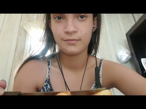 asmr caseiro mukbang nhoque de carne moída #higorgeousasmr #asnrmukbang #eating #eats #asmrcomer