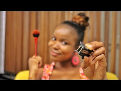 ASMR TO HELP WITH INSOMNIA || *Positive Affirmations & Relaxing Plucking Xhosa Triggers*