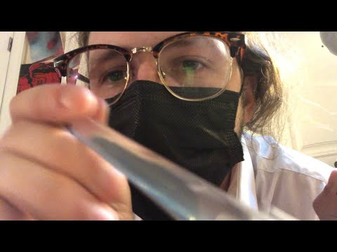 ASMR Dental Check Up Roleplay (clinking and brushing) (lofi)