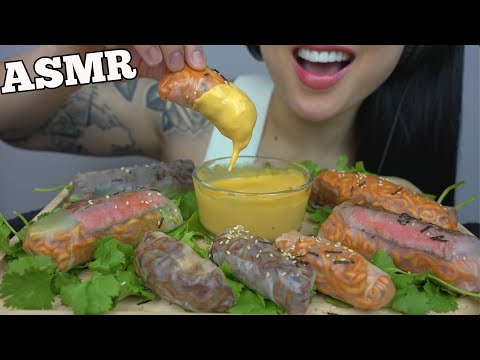 ASMR 2X SPICY, BLACK BEAN, CHEESY NOODLE ROLLS, CHEESE SAUCE (EATING SOUND) LIGHT WHISPER | SAS-ASMR