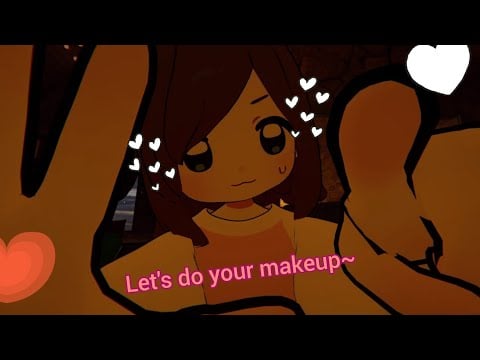 Best Friend does your hair and makeup~ ASMR Roleplay (VRChat ASMR)