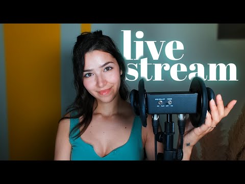 ASMR Glow 1h live stream! I wanna see ya!