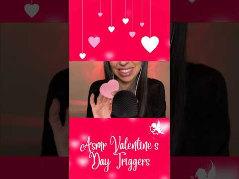 ASMR valentine’s day triggers ♥️ #asmr #valentinesday #asmrsounds