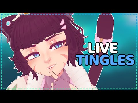 [LIVE ASMR] Catgirl Melts Your Brain With Tingles  🐾