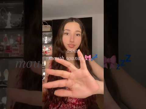 Asmr mouth sounds for sleep #asmr #mouthsounds #sleep #relaxing #girly #tingles