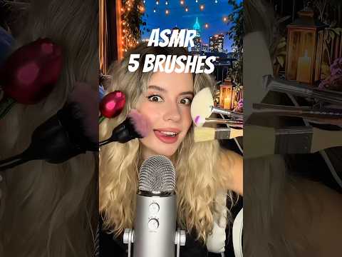 ASMR brush 🖌️ #asmr #brushing #asmrvideo