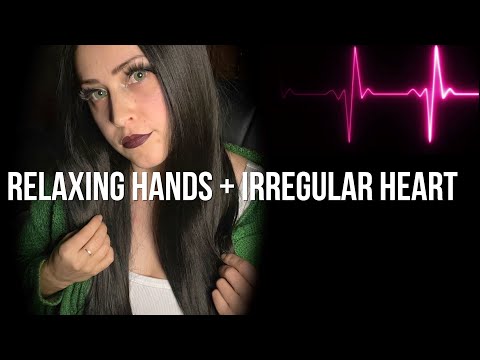 ASMR Irregular Female Heartbeat At 100 BPM With Relaxing Hand Visuals & Personal Attention