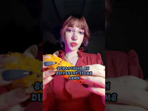 Scratching on Different Items ASMR