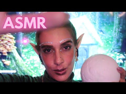 ASMR ELFA DO SONO REMOVENDO TODA SUA ENERGIA NEGATIVA