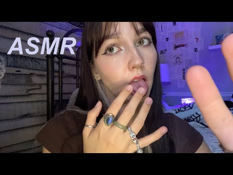 Fast and Aggressive ASMR | Spit Painting, Purring, Breathy Whispers, Ring Sounds