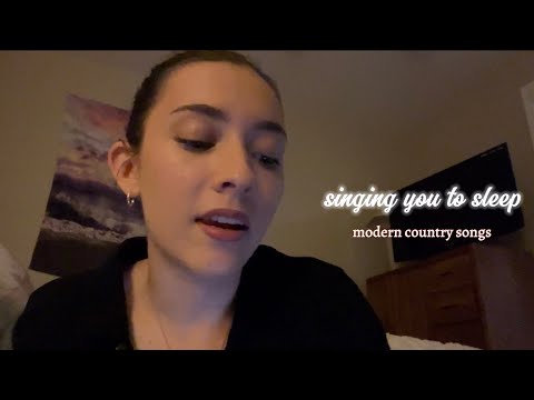 ASMR singing you to sleep ~ modern country