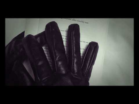 LEATHERETTE  GLOVES💋  Whisper in Dutch  with⚡☔ RAIN & THUNDER [[ASMR]]