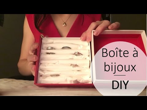 { ASMR FR } DIY  boîte à bijoux   chuchotement   tapping