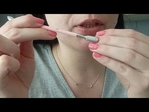 ASMR- Personal attention to your hands| manicure nail clipping, hand scrub and massage