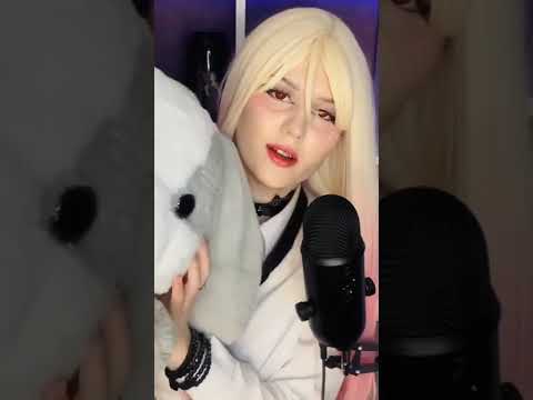 🌙 ASMR anime cosplay Marin Kitagawa 💗 relaxing video (full on my channel)