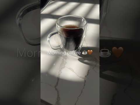 That first cup of coffee in the morning 🤎 #asmr #asmrcommunity