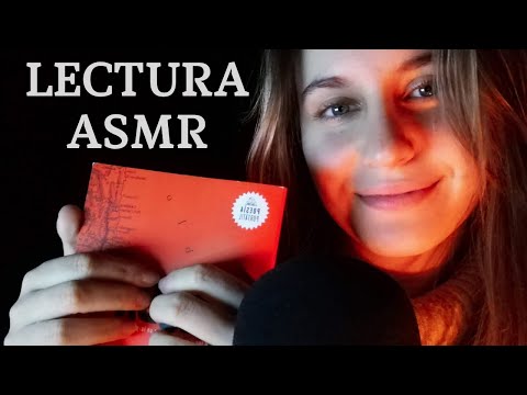 ASMR LEYENDO POESÍA (parte 2) + Mouth Sounds | Montaña ASMR en Español 📖💤