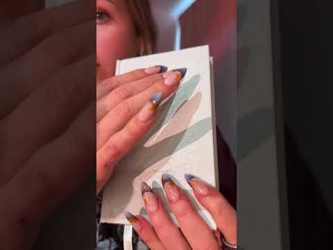 ASMR Book Tapping 📖 Crisp, Relaxing Sounds to Calm Your Mind