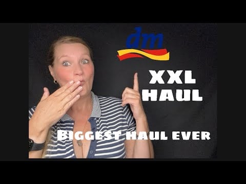 ASMR german ⚠️ Extrem Tingly XXL DM Haul Show & Tell - What’s in my Shopping Bag - Entspannter Talk