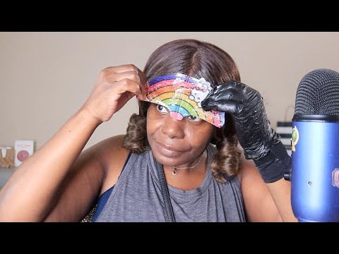 HELLO KITTY SMOOTHING HYDROGEL FOREHEAD FACE PATCH ASMR SKINCARE