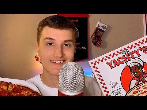 [ASMR] Eating The Lil Yachty Pizza 🍕 (mukbang)