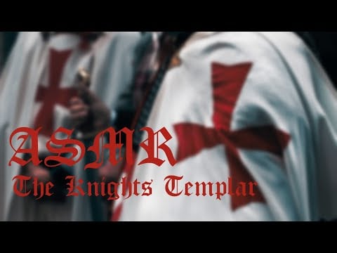 ASMR Ear to ear whispering about the Knights Templar (female)