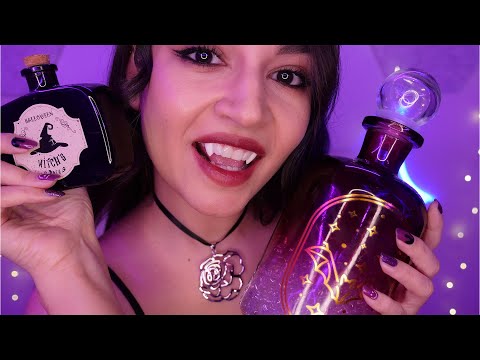 ASMR Vampire Pampers You *TINGLIEST SKINCARE* | BEST Layered Sounds & Tapping ♡