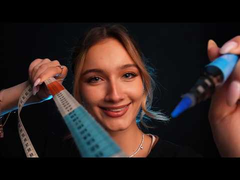 ASMR I Need To Measure Your Face (Then Draw On It)