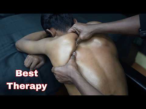 Stress-Melting Head Massage | Unwind Your Back: Relaxing ASMR Trigger Point Massage for Pain Relief