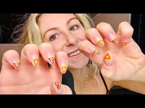 ASMR- PAINTING MY NAILS 💅🏻 using NAIL RESERVE vegan gel polishes!