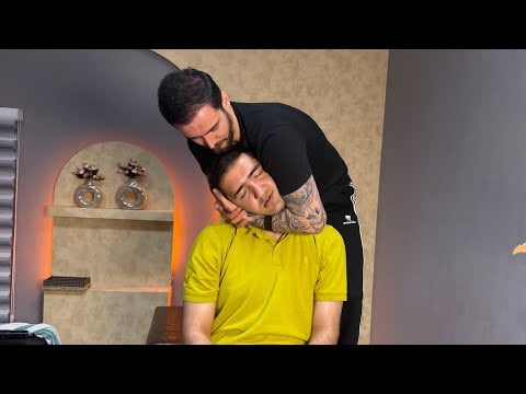 ASMR chiropractic & vip massage alinezhad😍