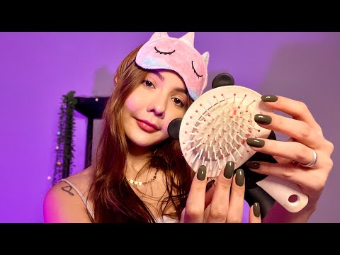 ASMR- TE PREPARANDO PARA DORMIR 💖