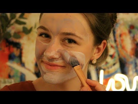 ASMR - Nighttime Facial Ft. Fab Fit Fun (Unboxing)