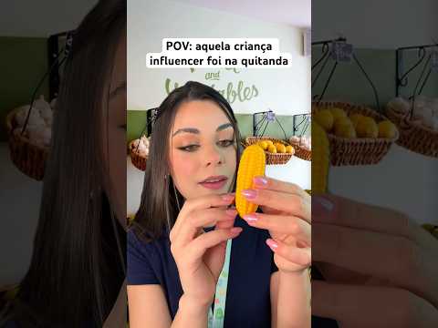POV: aquela criança influencer foi na quitanda #asmr #asmrsounds #humor #shorts