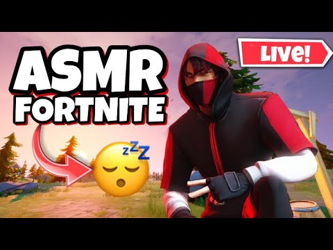 ASMR LIVE sur FORTNITE on joue ensemble :D (on rush les 3000 abos)