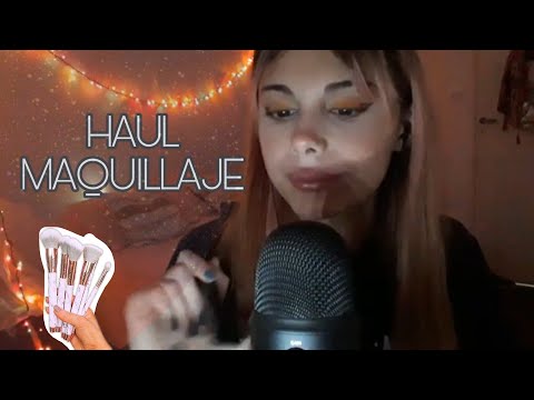 ASMR HAUL MAQUILLAJE/ jaz. P