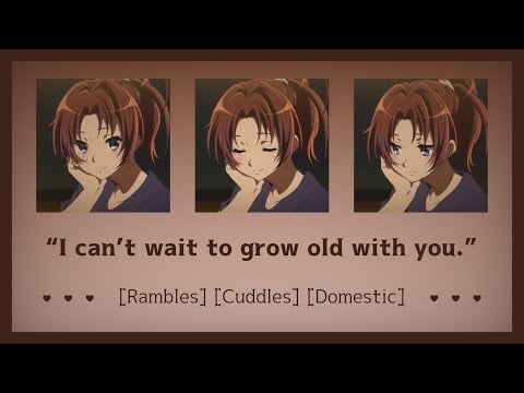 Cuddling and rambling about our future [ASMR Girlfriend RP F4A] [Rambles] [Cuddles] [Domestic]