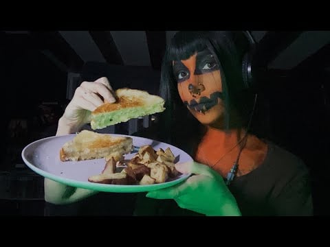 ASMR Eat Lunch With Me | Cupped Eating Sounds, Whispering 