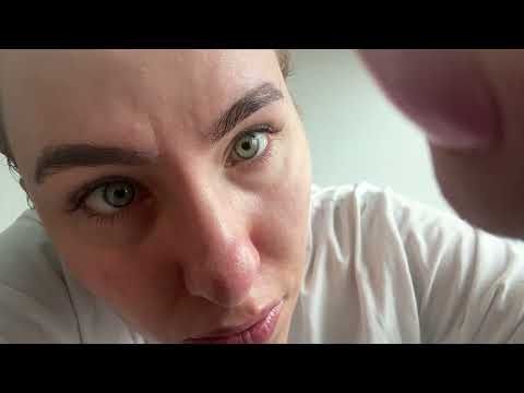 ASMR Doing Your Lashes, Giving You a Lash Lift No Talking ( actual camera touching)