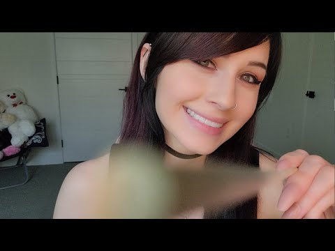 ASMR Lens Poking & Brushing With Random Objects