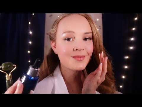 ASMR Detailed Face Reflexology Massage for Sleep | Whispered