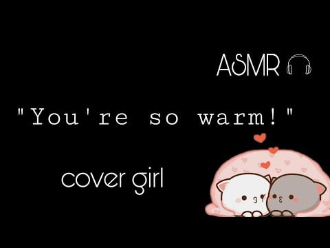 [F4A] falling asleep with gf for the first time [sleepy voice][sleep aid][asmr gf]