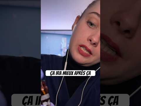 Ça ira mieux après ça ￼ #asmrfrançais #asmrroleplay #asmrmedical ￼#infirmiere #accident